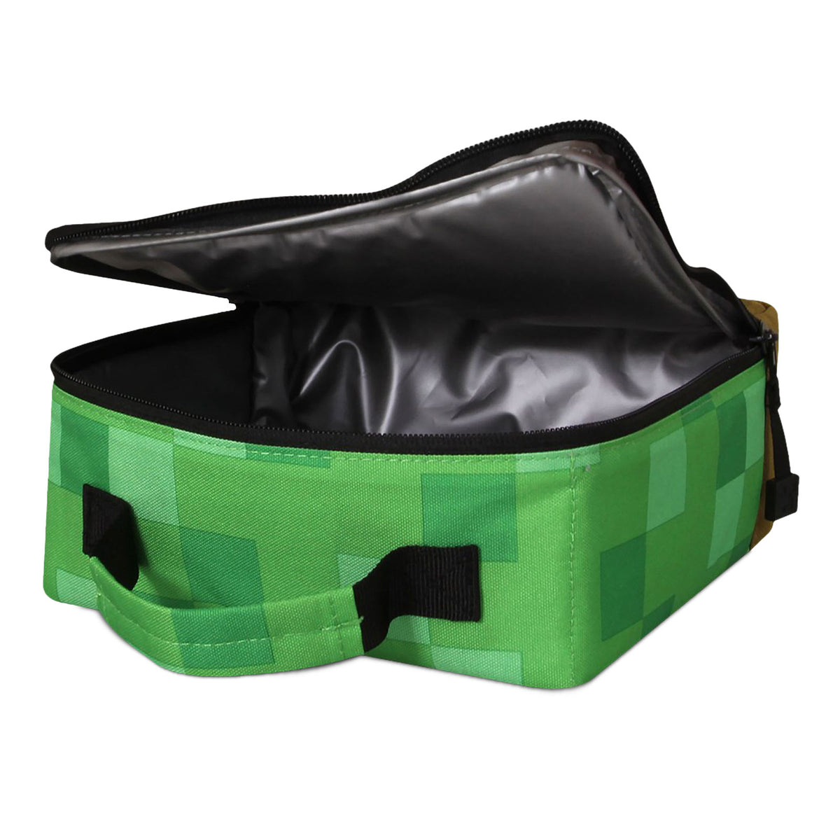 Zdjęcie produktu Minecraft - Pikselowy Blok Lunchbox zielony