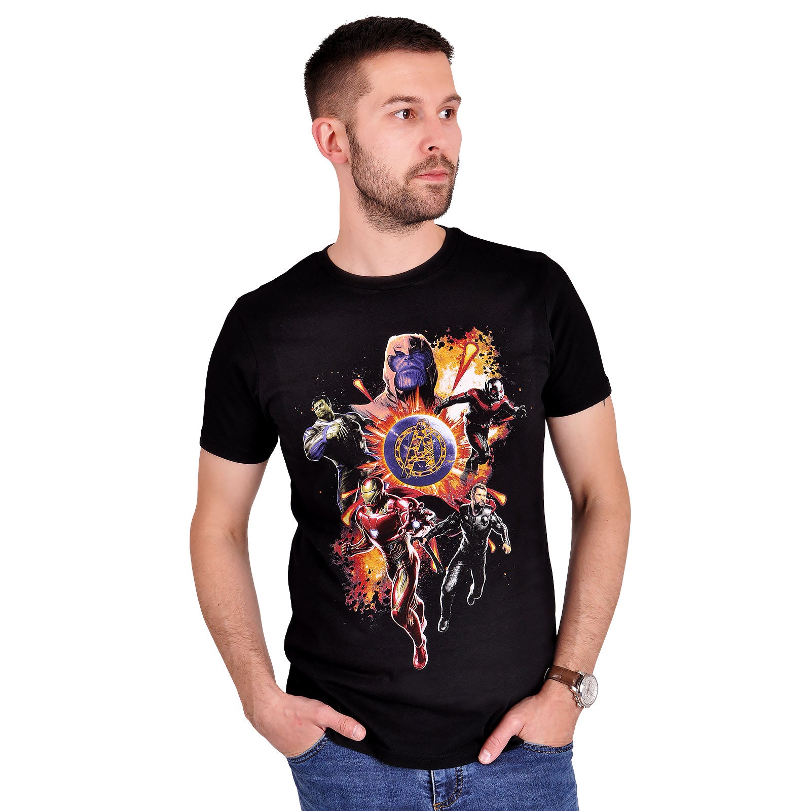 Zdjęcie produktu Avengers - Endgame Ostateczna Bitwa T-Shirt czarny