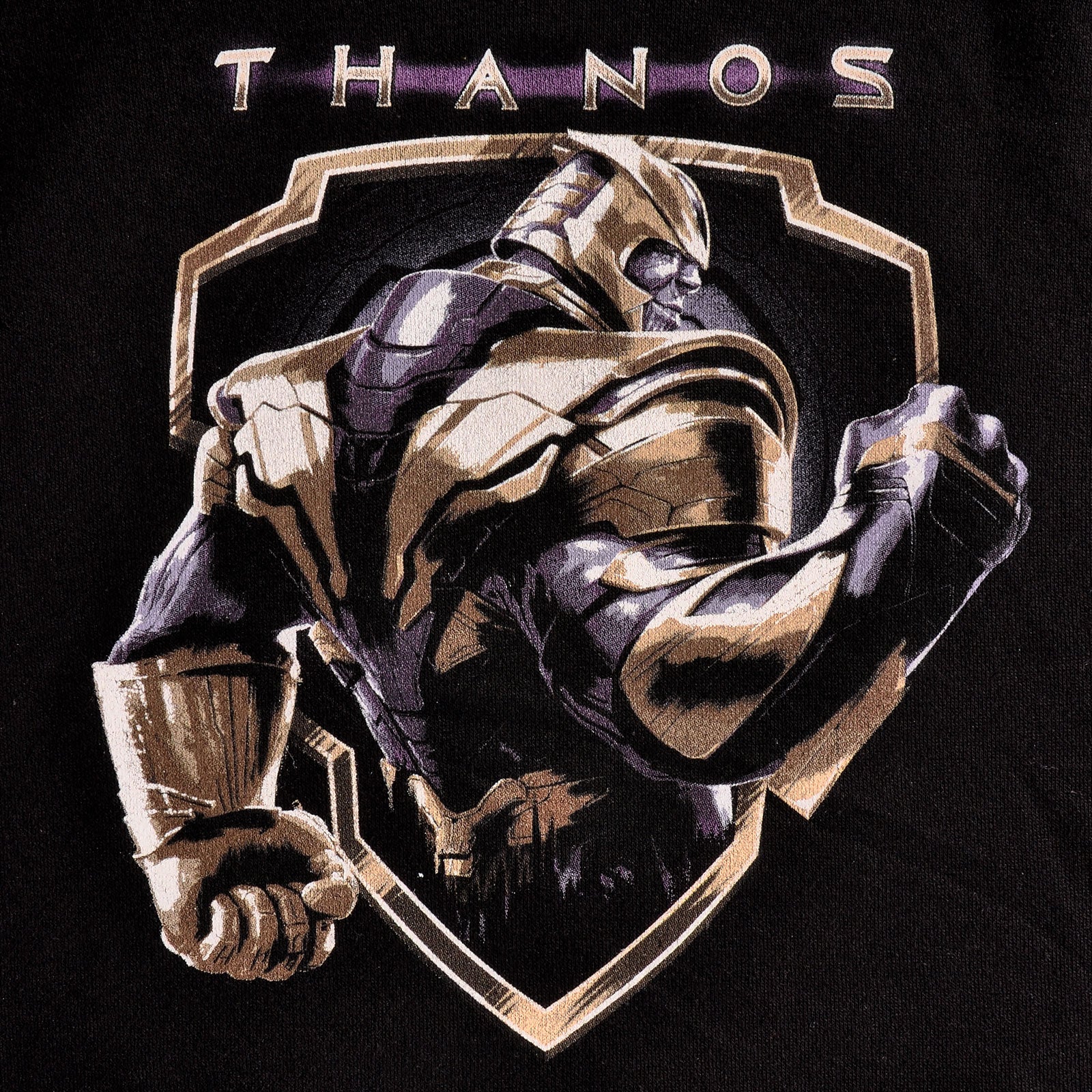 Zdjęcie produktu Avengers - Bluza z kapturem Thanos Crest czarna