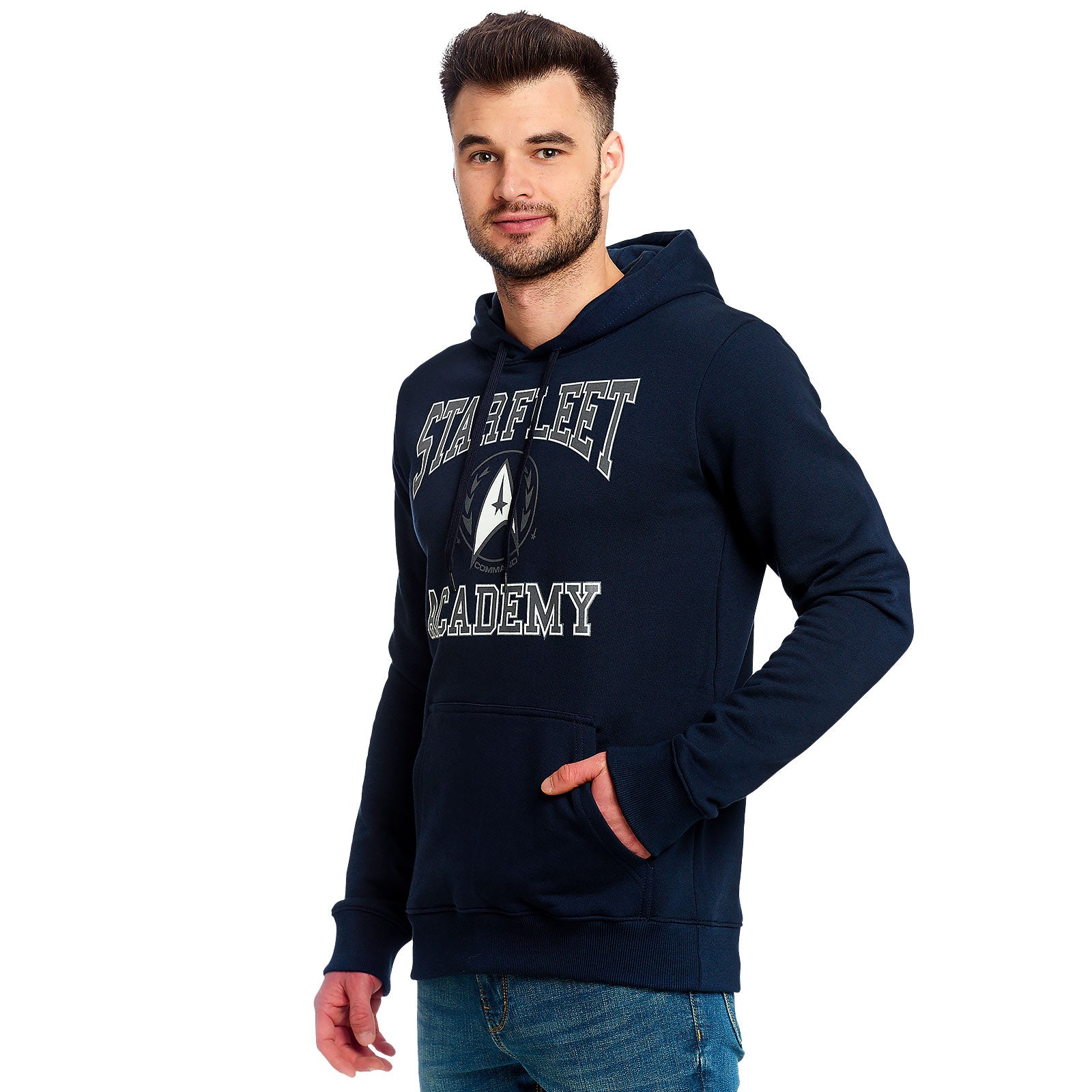 Zdjęcie produktu Star Trek - Starfleet Academy Bluza z kapturem niebieska