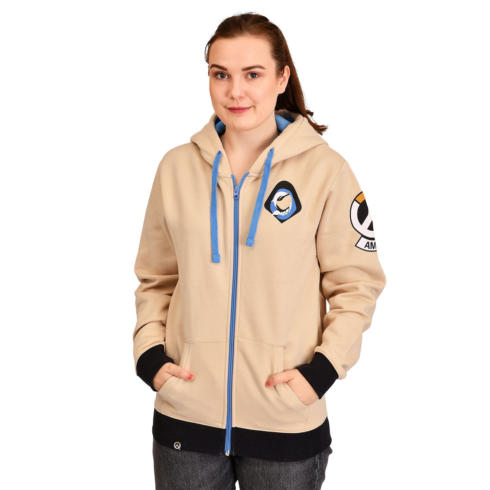 Zdjęcie produktu Overwatch - Ana Ultimate bluza z kapturem beżowa