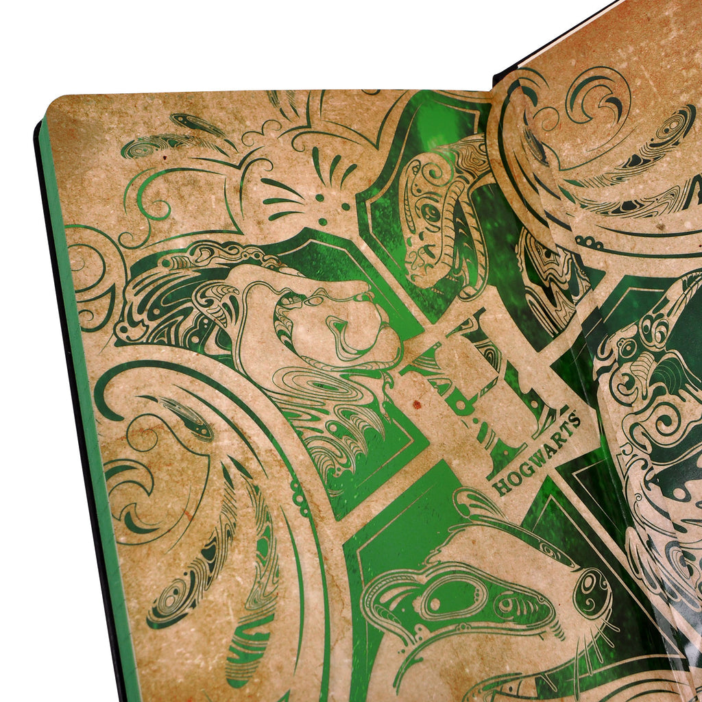 Zdjęcie produktu Harry Potter - Premiumowy notes Slytherin A5