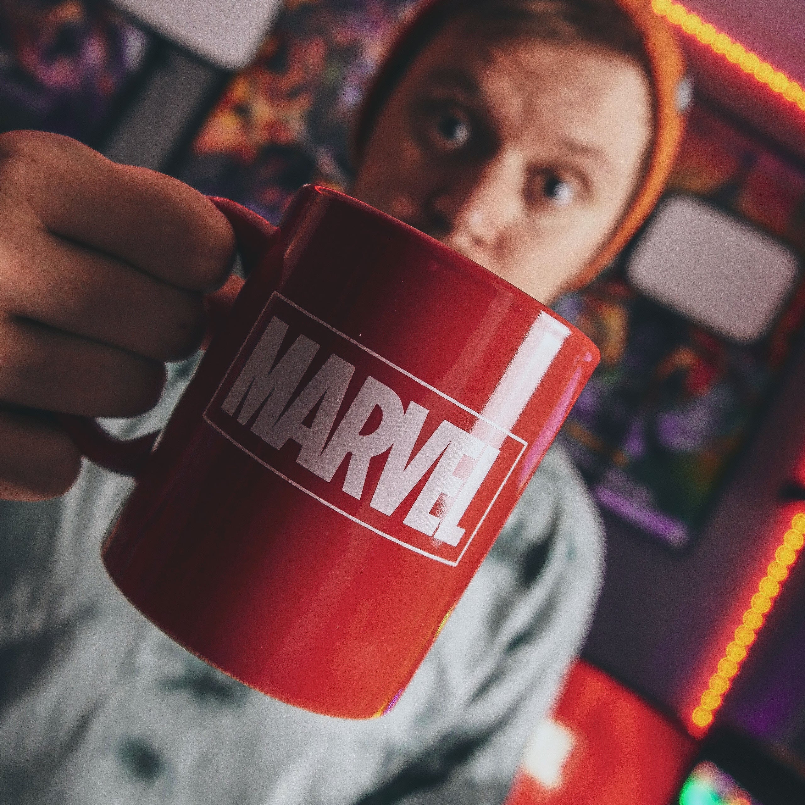 Zdjęcie produktu Marvel - Kubek logo czerwony