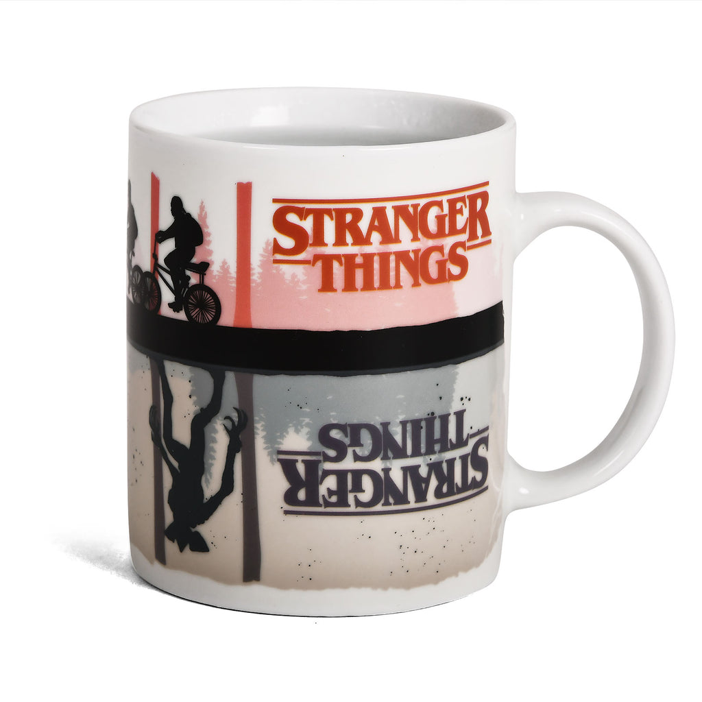 Zdjęcie produktu Stranger Things - Kubek termiczny z efektem Upside Down
