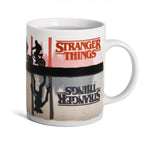 Zdjęcie produktu Stranger Things - Kubek termiczny z efektem Upside Down