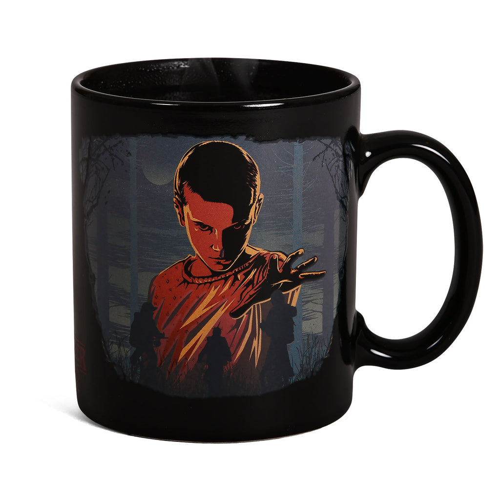 Zdjęcie produktu Stranger Things - Kubek z efektem termicznym Eleven Woods