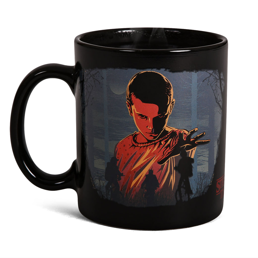 Zdjęcie produktu Stranger Things - Kubek z efektem termicznym Eleven Woods