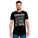 Zdjęcie produktu Jurassic Park - Island Tour T-Shirt czarne