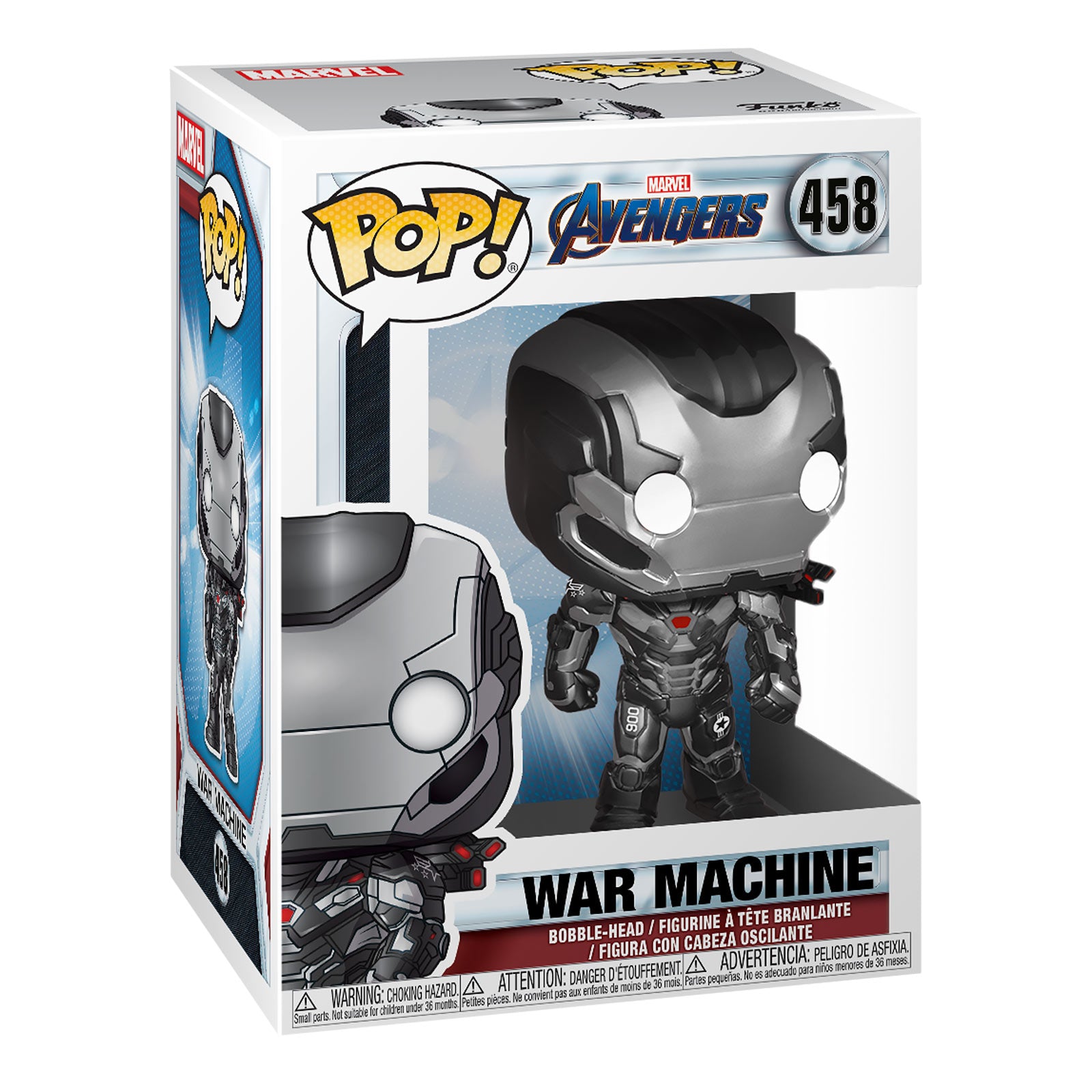 Zdjęcie produktu Avengers - War Machine Endgame Funko Pop figurka z kiwającą głową