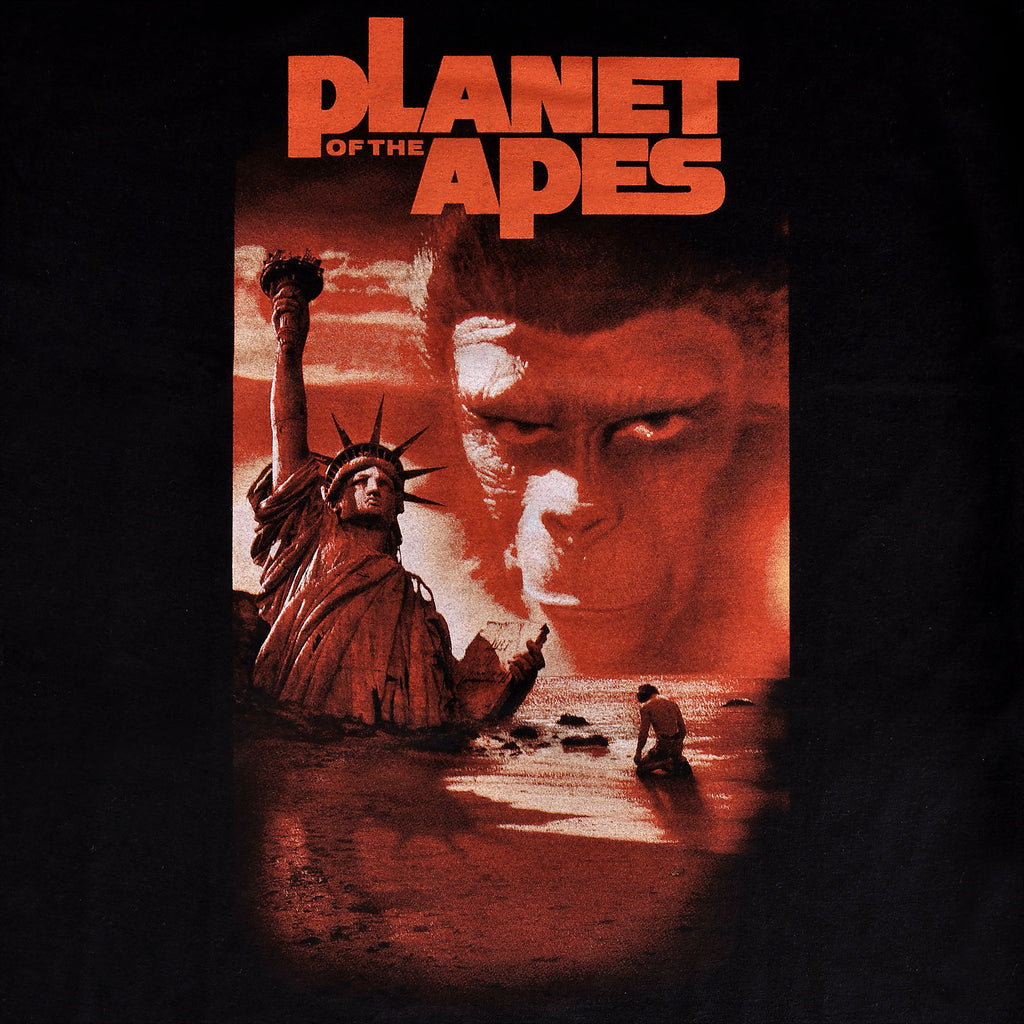Zdjęcie produktu Planeta Małp - Klasyczny plakat filmowy 1968 T-Shirt czarny