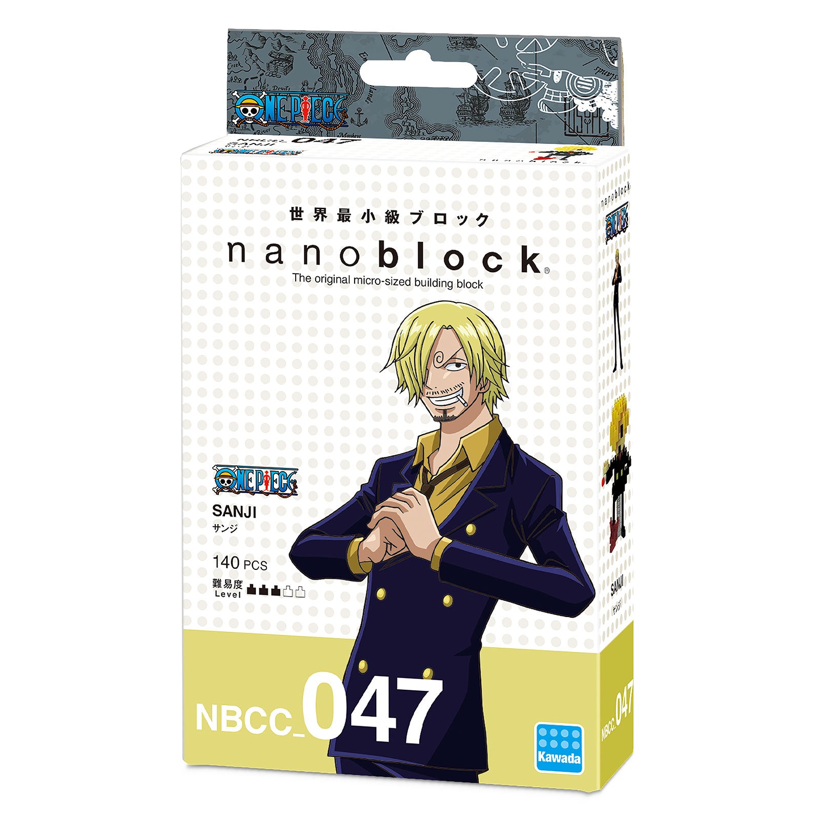 Zdjęcie produktu One Piece - Sanji nanoblock Mini Figurka z Klocków