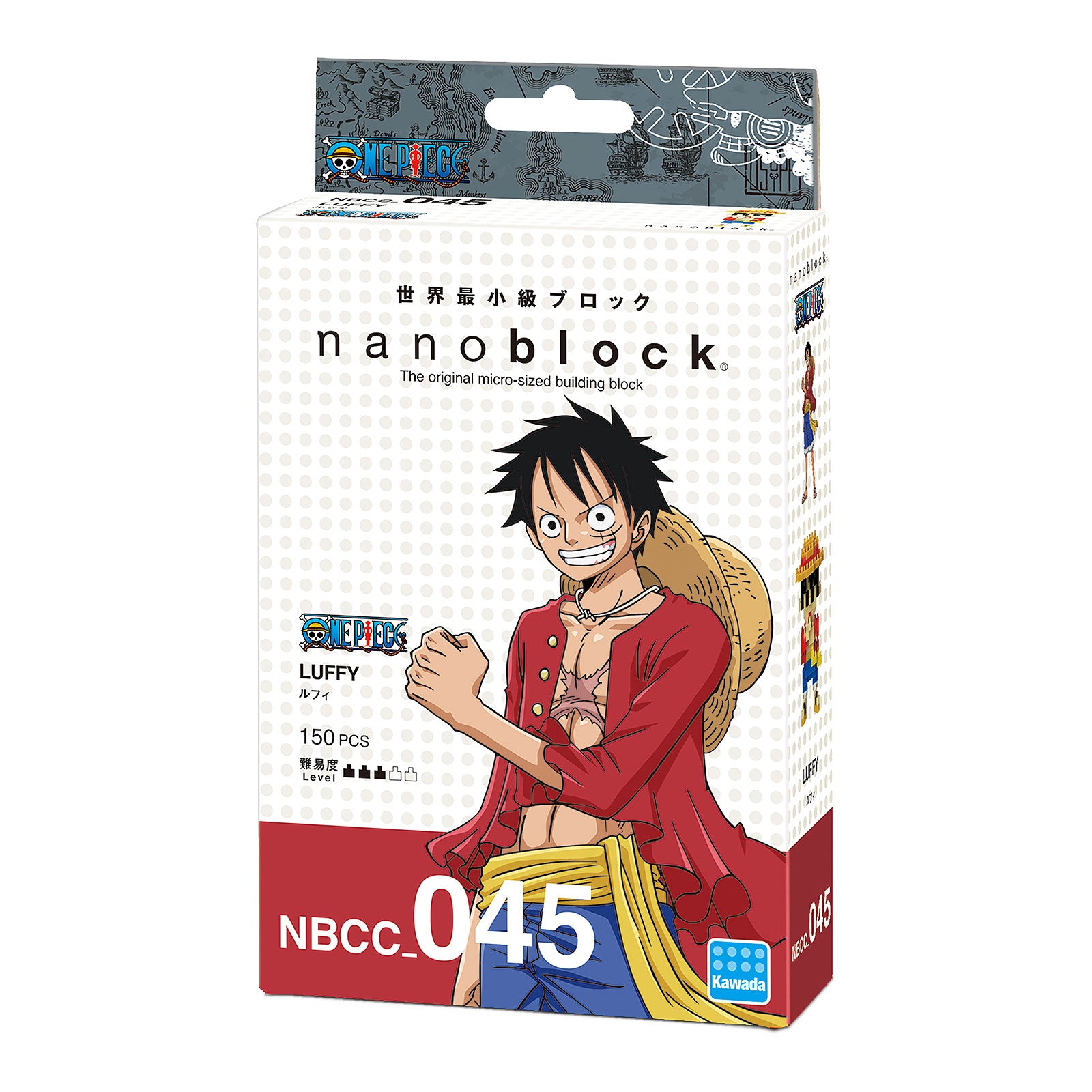 Zdjęcie produktu One Piece - Luffy nanoblock Mini figurka z klocków