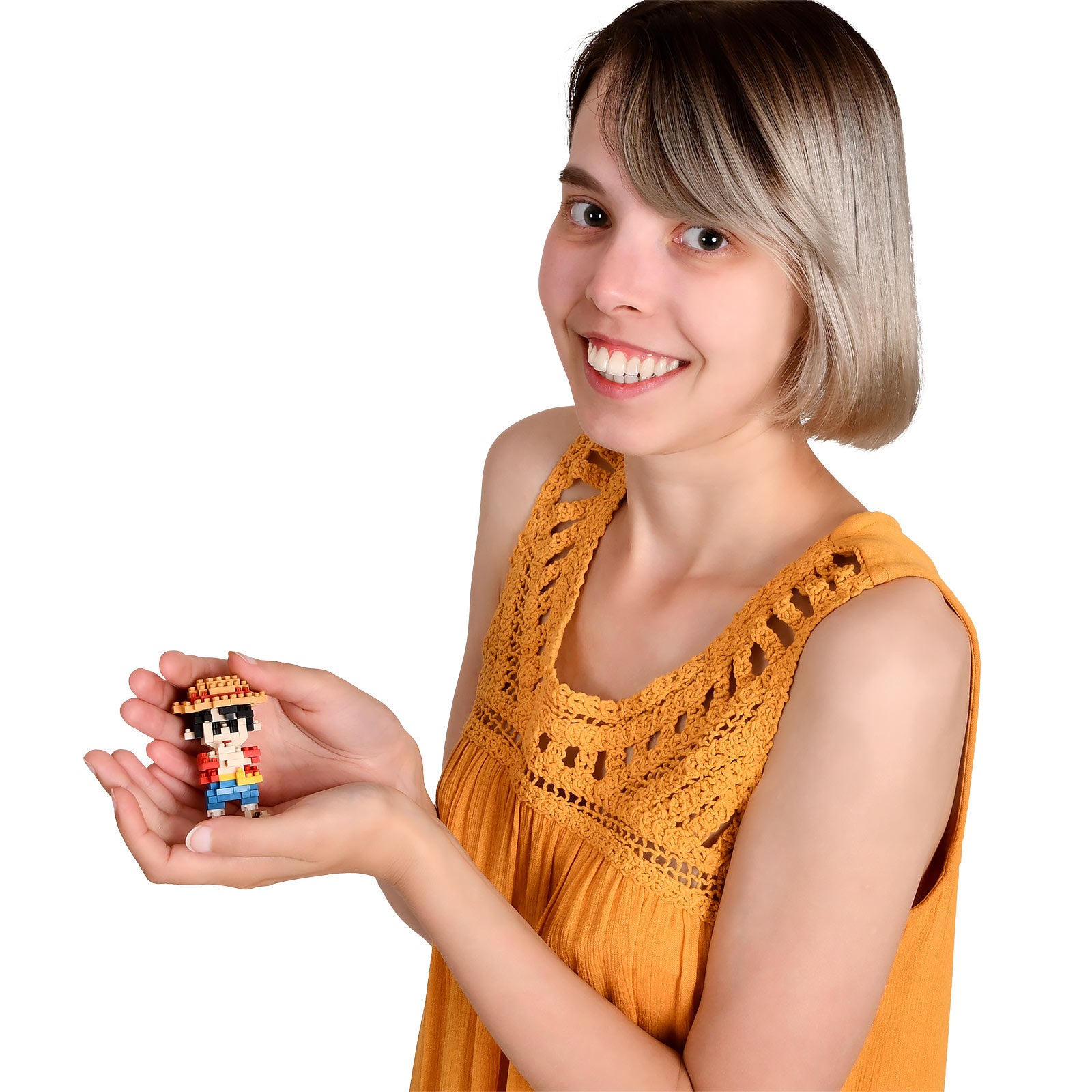 Zdjęcie produktu One Piece - Luffy nanoblock Mini figurka z klocków