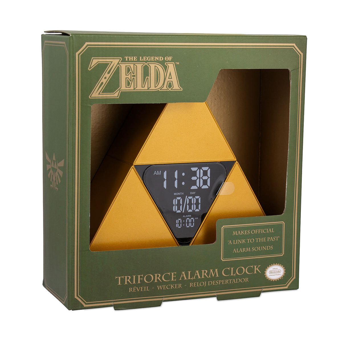 Product image Zelda - Triforce Alarm Clock