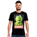 Zdjęcie produktu Muppety - Kermit Plakatowa Koszulka czarna