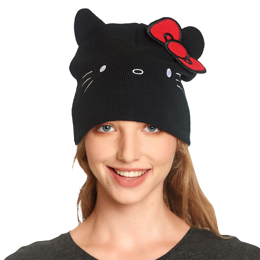 Zdjęcie produktu Czapka Hello Kitty z uszami i kokardą