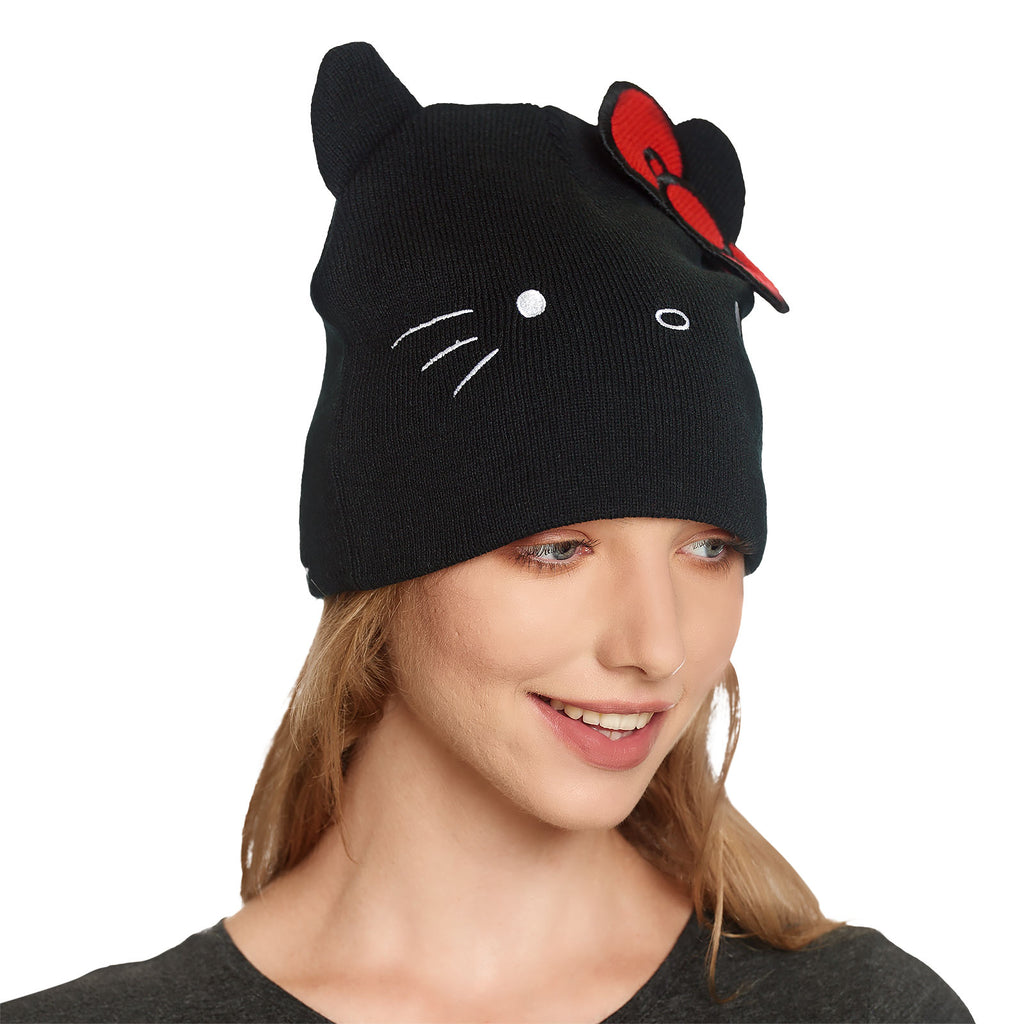 Zdjęcie produktu Czapka Hello Kitty z uszami i kokardą