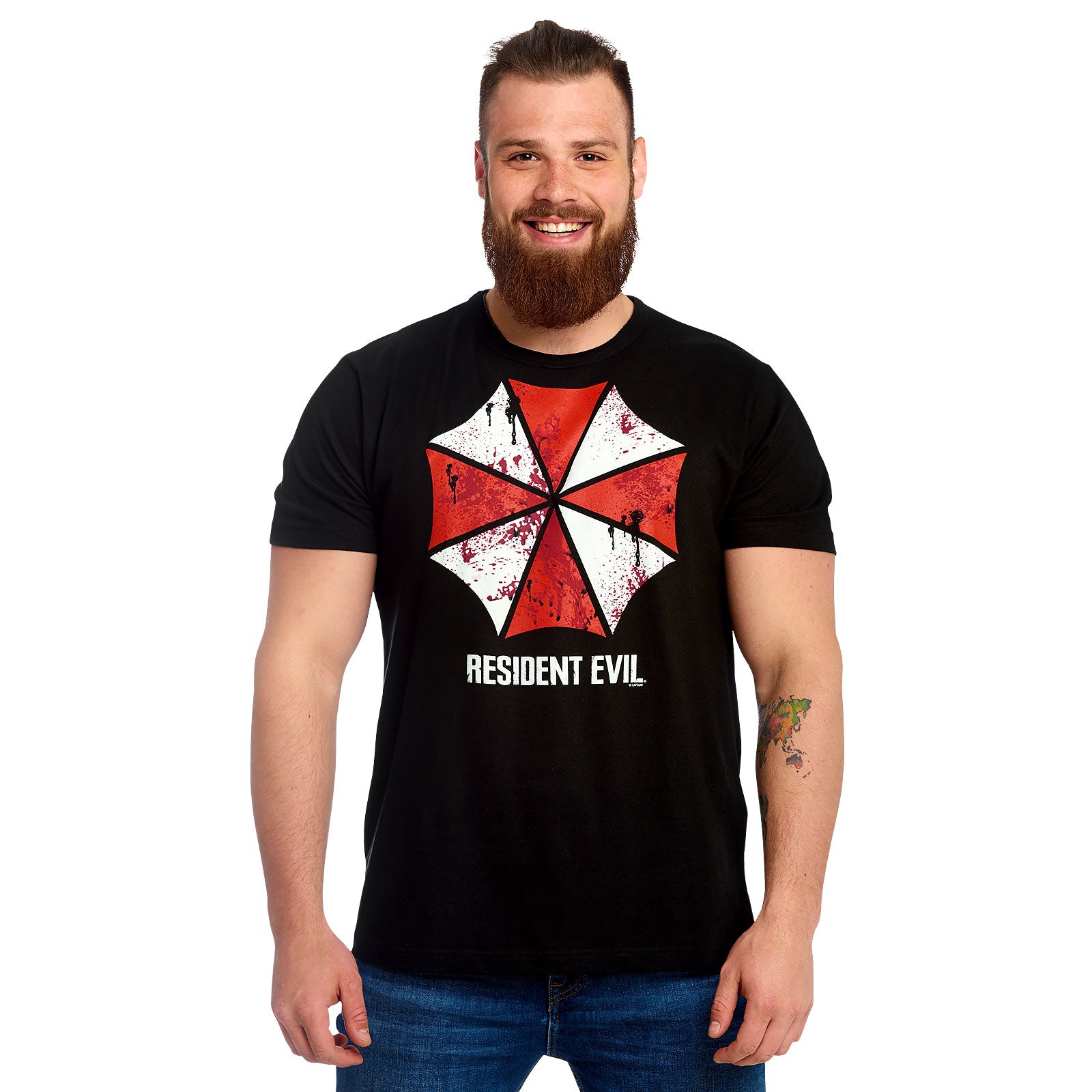 Zdjęcie produktu Resident Evil - Koszulka Umbrella Corporation Bloody Logo czarna