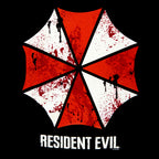 Zdjęcie produktu Resident Evil - Koszulka Umbrella Corporation Bloody Logo czarna