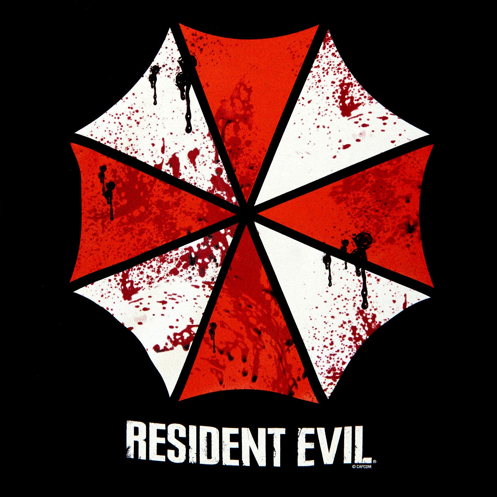 Zdjęcie produktu Resident Evil - Koszulka Umbrella Corporation Bloody Logo czarna