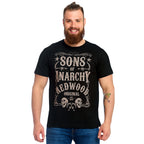 Zdjęcie produktu Sons of Anarchy - Redwood Original Est. 1967 T-Shirt czarny