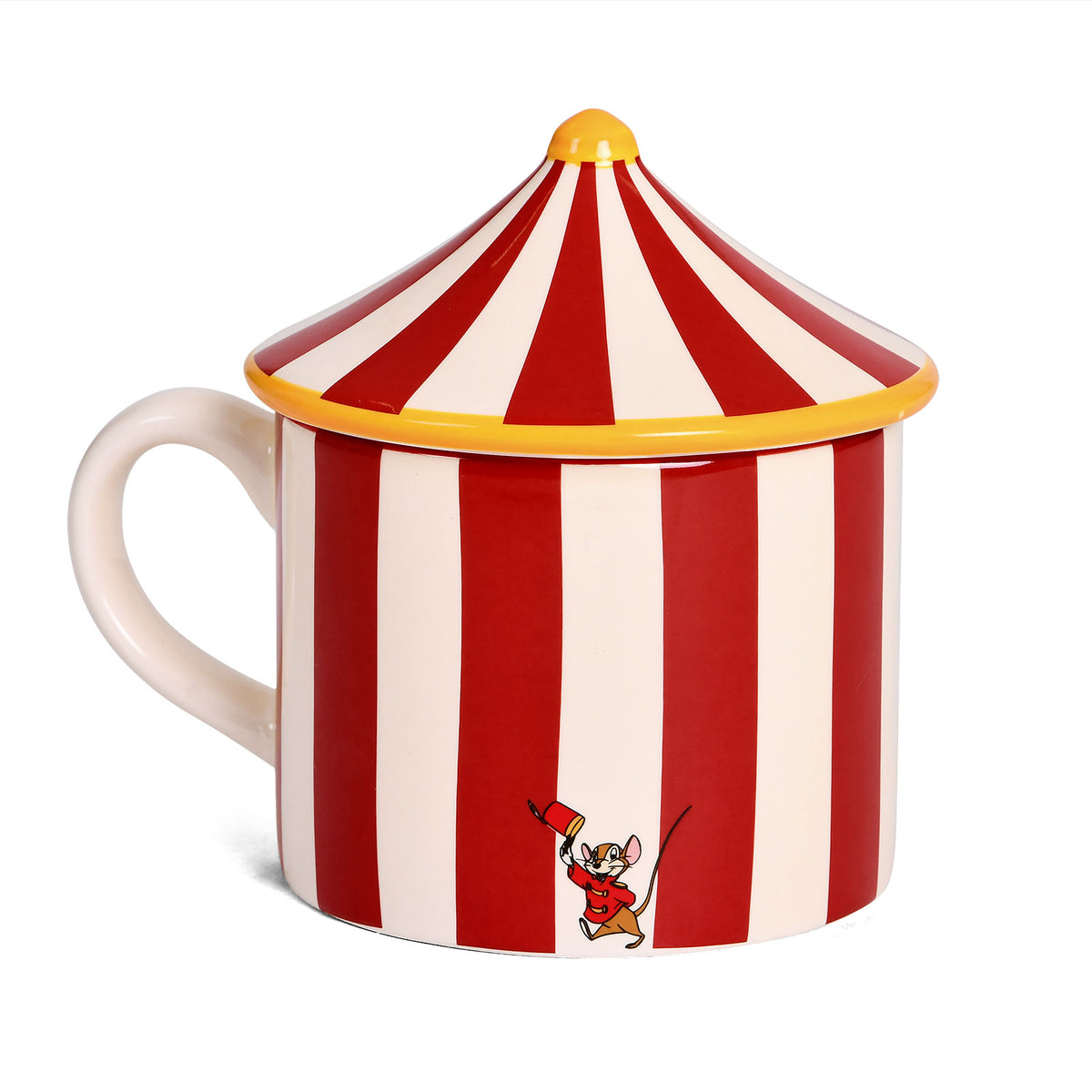 Zdjęcie produktu Dumbo - Kubek 3D w kształcie namiotu cyrkowego z pokrywką