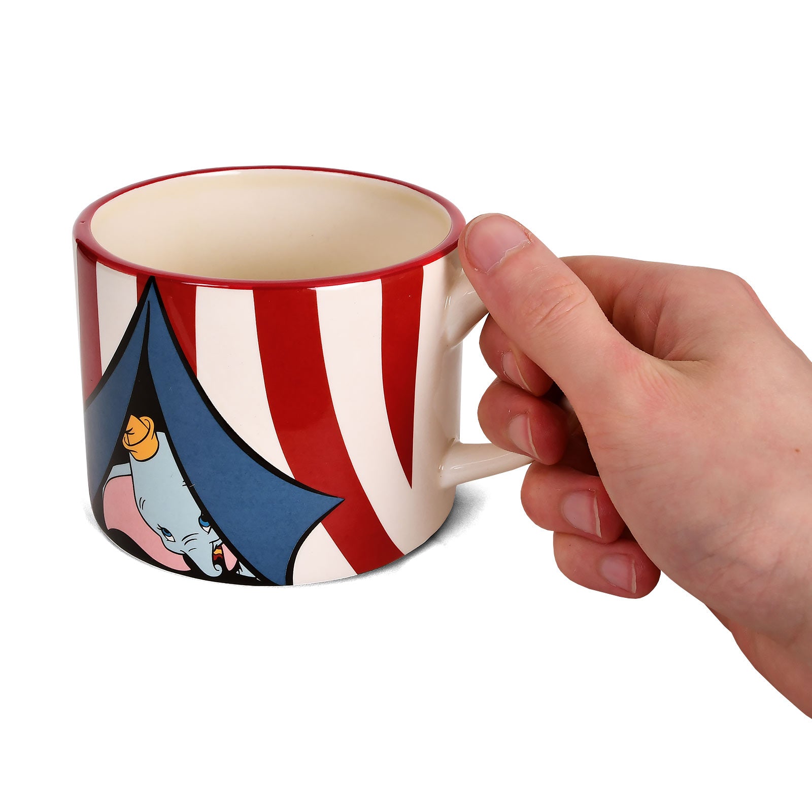 Zdjęcie produktu Dumbo - Kubek 3D w kształcie namiotu cyrkowego z pokrywką