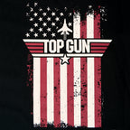 Product image Top Gun - Distressed Flag T-Shirt Black