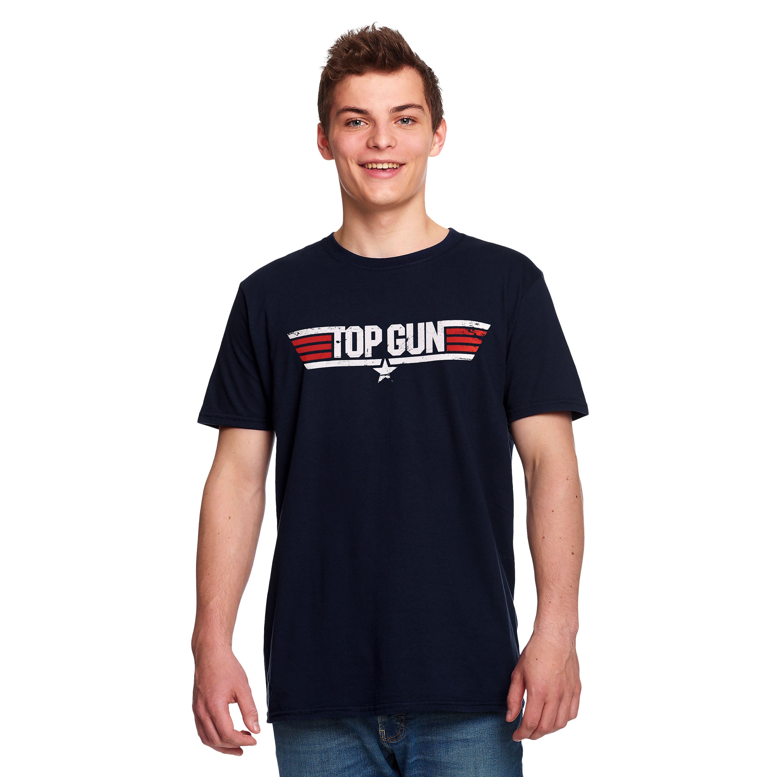 Zdjęcie produktu Top Gun - Logo T-Shirt niebieskie