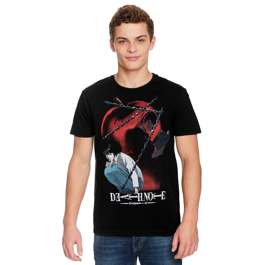 Zdjęcie produktu Death Note - Chained Notes T-Shirt czarne