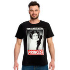 Zdjęcie produktu Star Wars - Leia Nie zadzieraj z księżniczką T-Shirt czarny