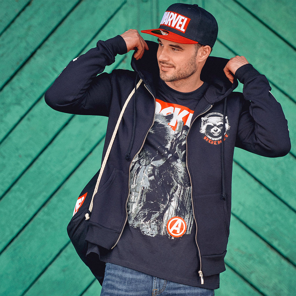 Zdjęcie produktu Avengers - Rocket Raccoon T-Shirt czarne