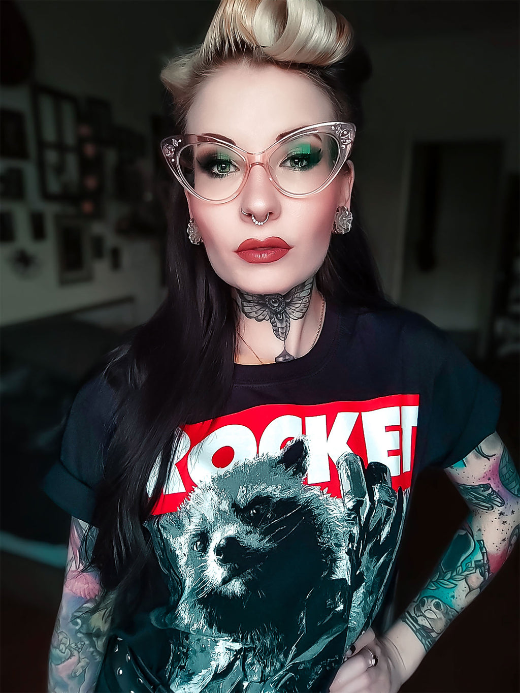 Zdjęcie produktu Avengers - Rocket Raccoon T-Shirt czarne