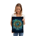 Product image Turn Time Twist Space Metal Poster for Doctor Who Fans