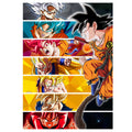 Zdjęcie produktu Goku Metalowy Plakat dla Fanów Dragon Ball