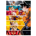 Zdjęcie produktu Goku Metalowy Plakat dla Fanów Dragon Ball