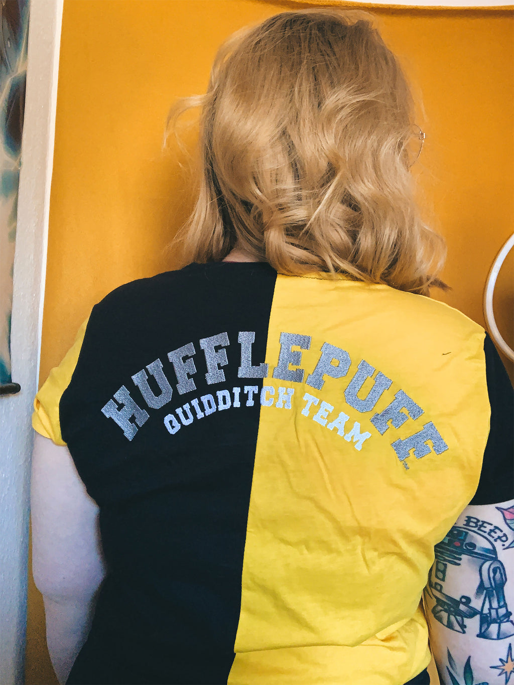 Zdjęcie produktu Harry Potter - Koszulka Turniejowa Hufflepuff żółto-czarna