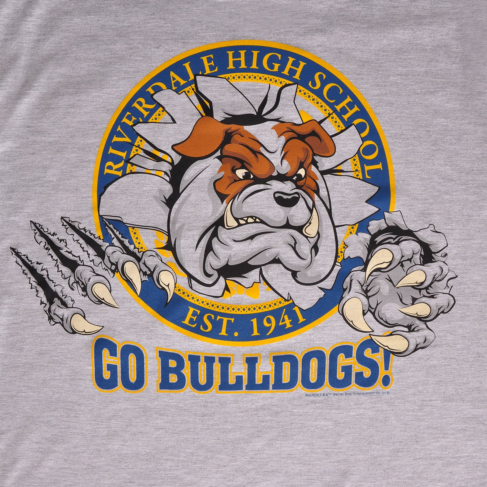 Zdjęcie produktu Riverdale - Go Bulldogs! Koszulka szara
