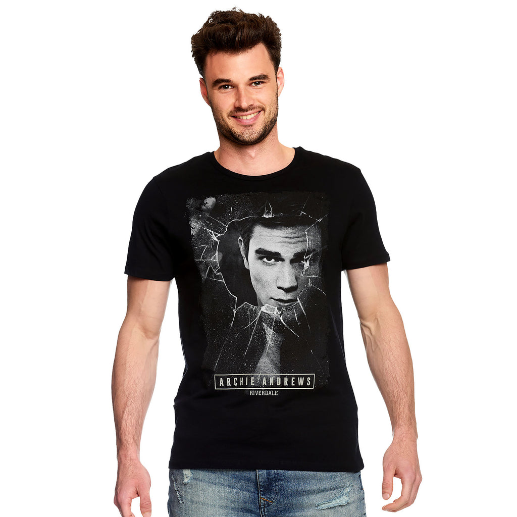 Zdjęcie produktu Riverdale - Archie Andrews Broken Glass T-Shirt czarne