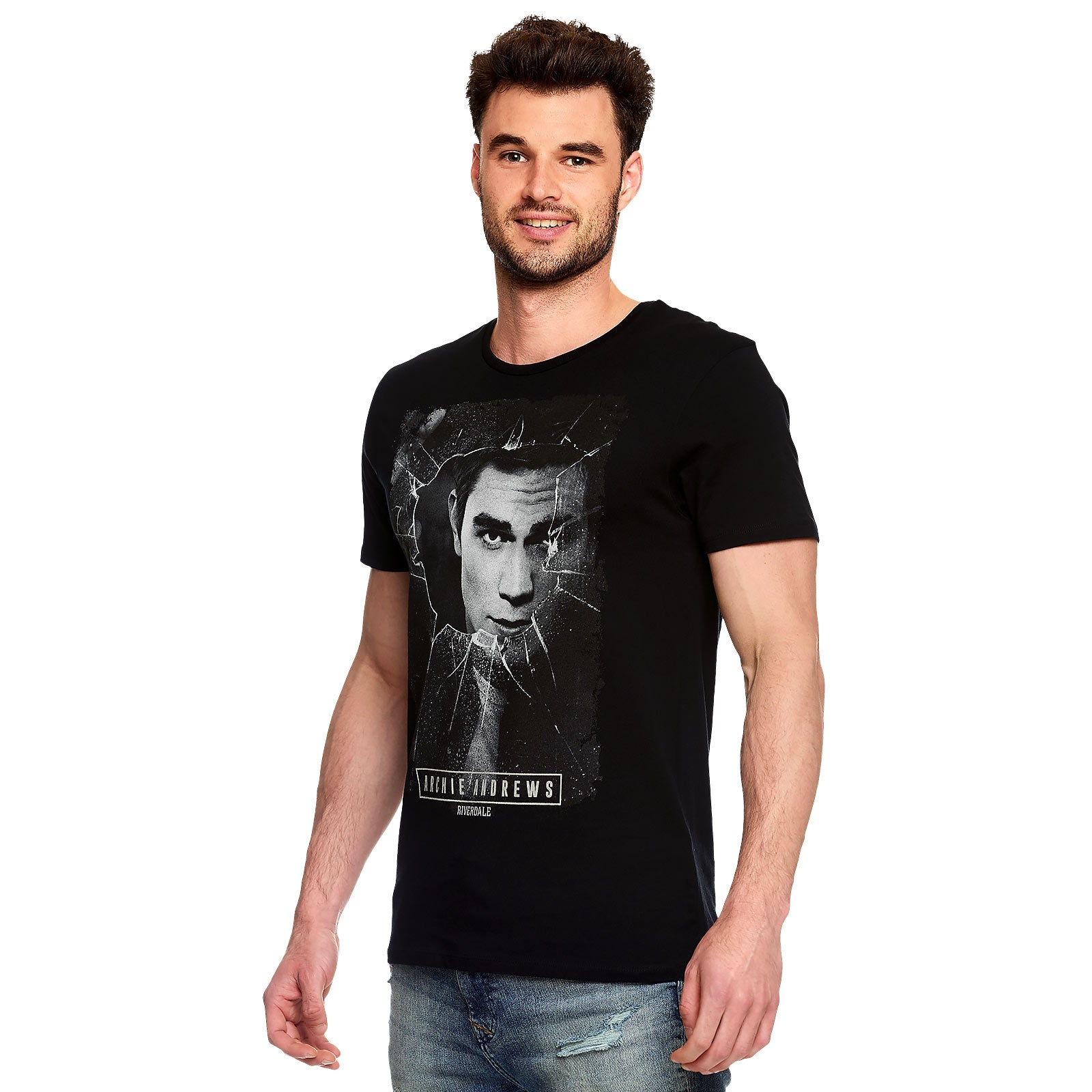 Zdjęcie produktu Riverdale - Archie Andrews Broken Glass T-Shirt czarne