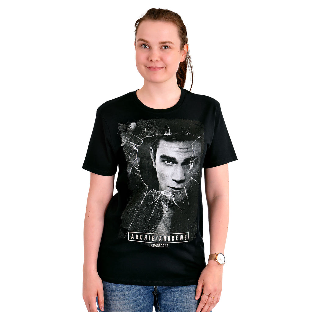 Zdjęcie produktu Riverdale - Archie Andrews Broken Glass T-Shirt czarne