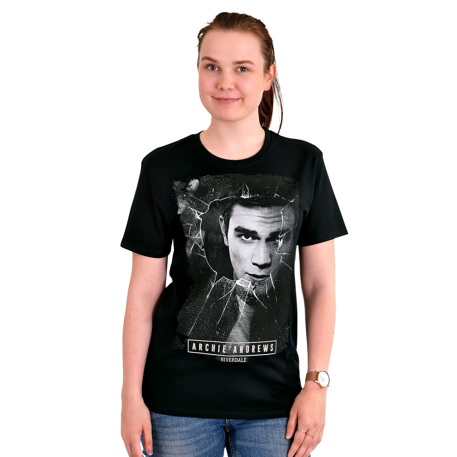Zdjęcie produktu Riverdale - Archie Andrews Broken Glass T-Shirt czarne