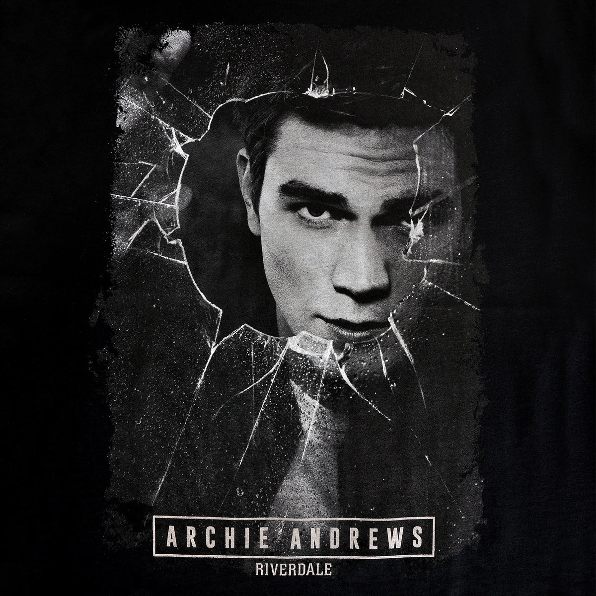 Zdjęcie produktu Riverdale - Archie Andrews Broken Glass T-Shirt czarne