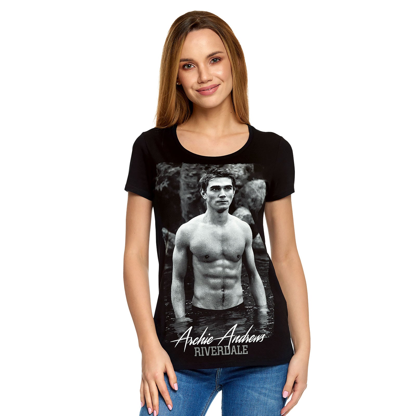 Zdjęcie produktu Riverdale - Archie Andrews T-Shirt damskie czarne