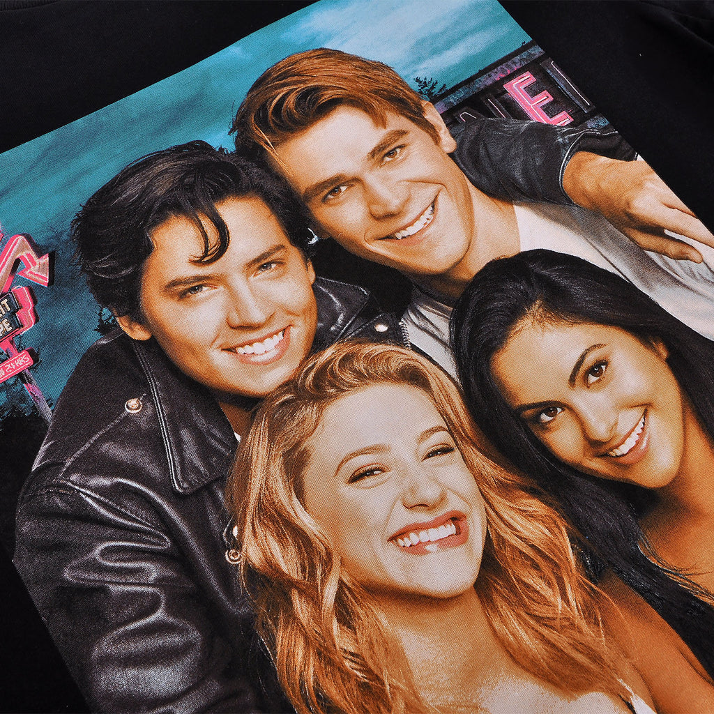 Zdjęcie produktu Riverdale - Bughead & Varchie T-Shirt czarne