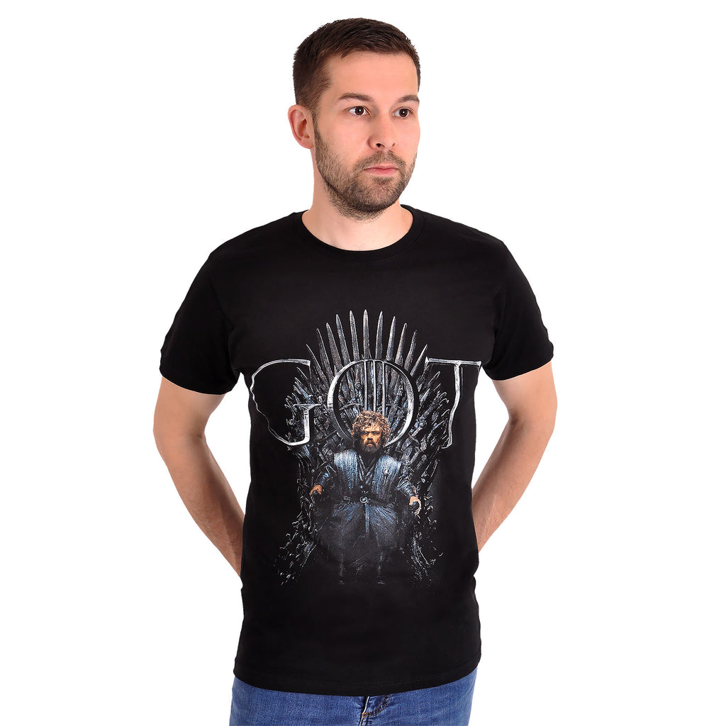 Zdjęcie produktu Gra o Tron - Tyrion For The Throne T-Shirt czarny