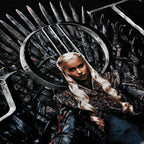 Zdjęcie produktu Gra o Tron - Daenerys For The Throne T-Shirt czarny