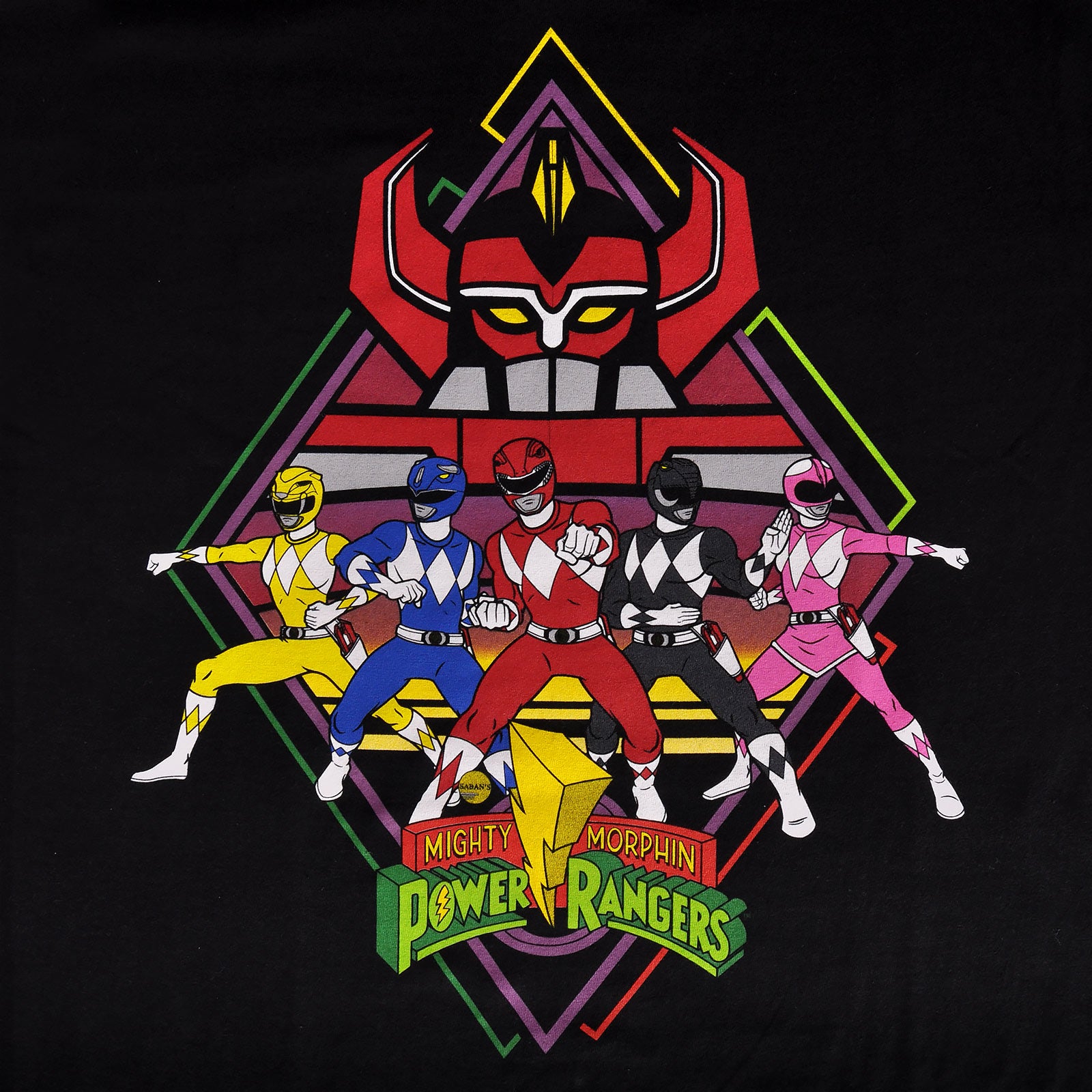 Zdjęcie produktu Power Rangers - Team T-Shirt czarny
