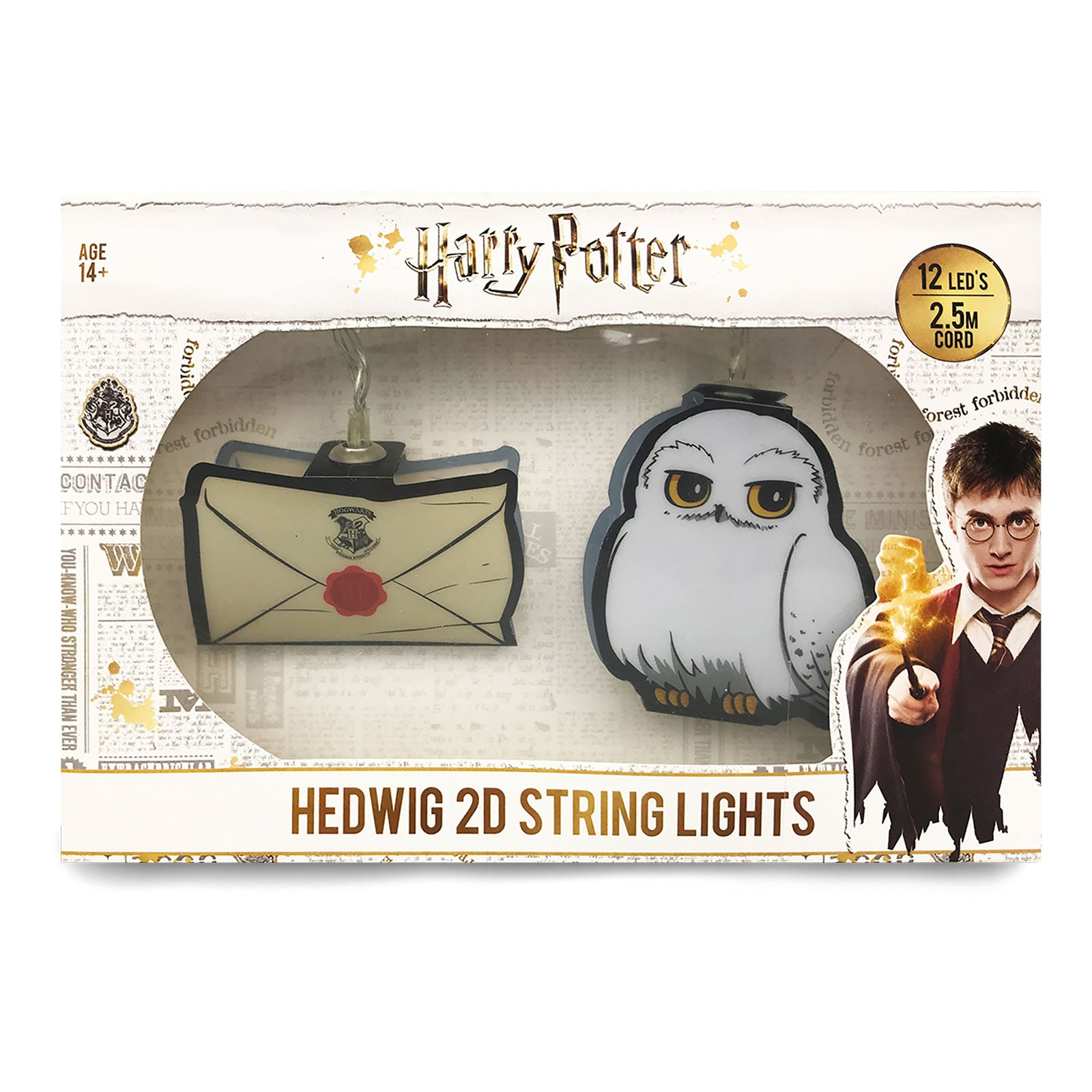Zdjęcie produktu Harry Potter - Łańcuch świetlny Hedwiga