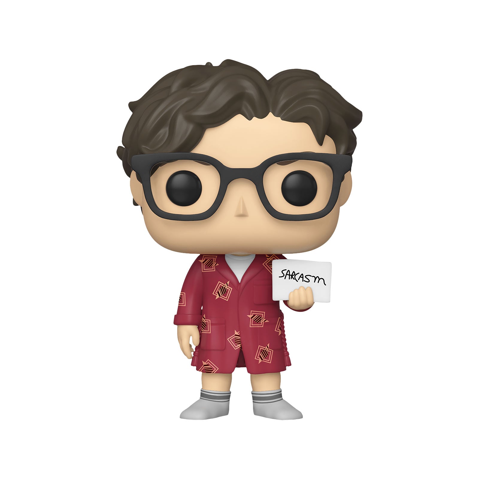 Zdjęcie produktu Teoria Wielkiego Podrywu - Leonard Hofstadter z tabliczką Sarkazm Funko Pop Figurka